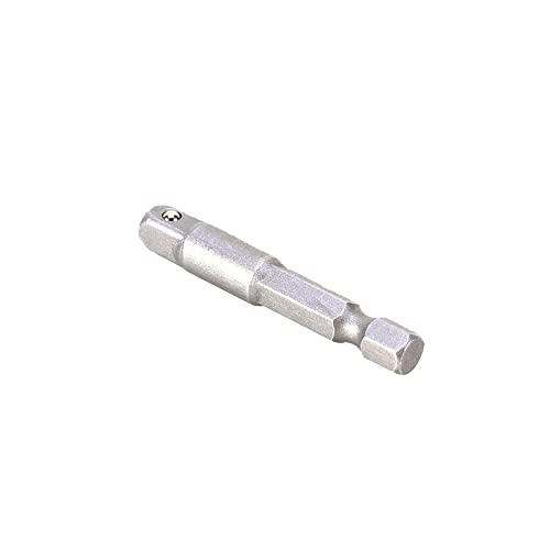 Fafeicy 1/4 Hex Shank Socket Adapter Bit 1/4 Antriebssocket -Adapterkugellager -Lager -Steckdose Chromstahlstahl mit Federbelasteter Kopf für den Aufprallfahrerbohrer von Fafeicy