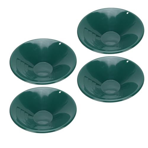 Fafeicy 10 -Zoll -Goldschwenkpfanne, Goldene Potenzielle Pfanne Gold Bergbaupfanne 90 ° Inneres Fädendesign Leichtes ABS für Outdoor Placer Gold Mining von Fafeicy