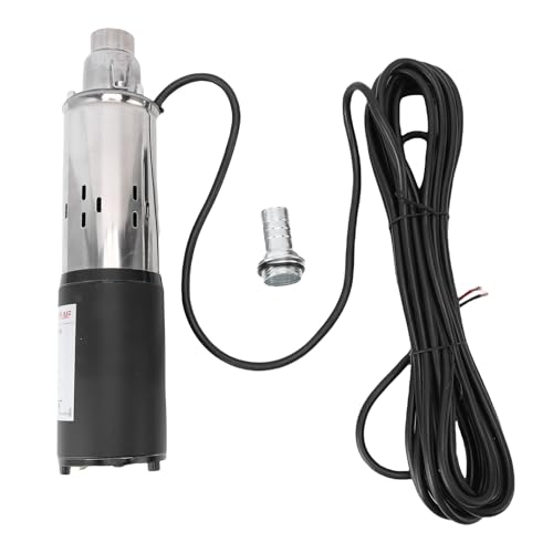 Fafeicy 12 V Tiefe Brunnenpumpe Edelstahl Tauchwasserpumpe 30m Aufhebung von Fafeicy