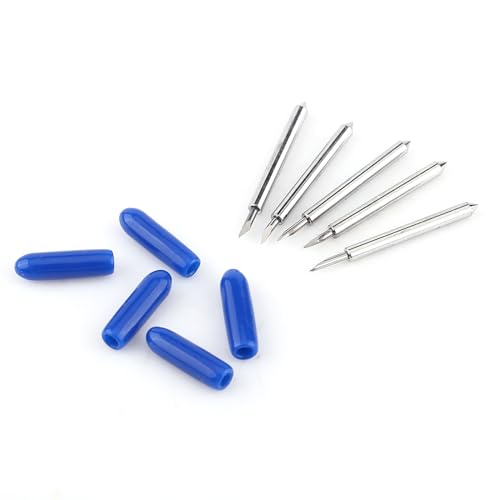 Fafeicy 15pcs Hohe Härte Plotter, 60 Grad Blades Stika Messer Cutter Cutter Blatt Schneidwerkzeug 30/45/60 Grad von Fafeicy