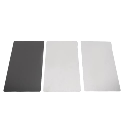 Fafeicy 2 Stück Flexible Bauplatte für Mono M7/M7Pro 228 X 131 Mm 3D-Drucker, Magnetisches Bett mit Edelstahloberfläche von Fafeicy