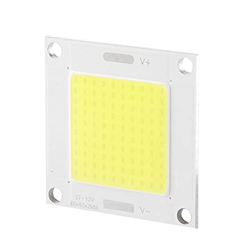 Fafeicy 50 W COB-LED-Perle, Integrierte Chip-Lichtpaneel-Glühlampe für DIY-Projektor-Flutlichtbeleuchtung DC 12 Bis 14 V (Weißes Licht) von Fafeicy