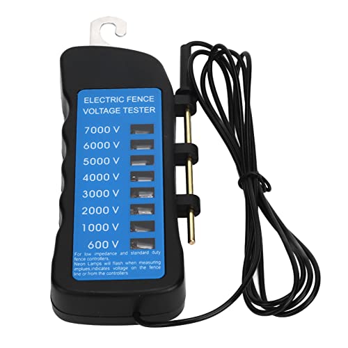 600-7000 V Elektrozaun-Tester, Wasserdichter Multifunktionaler Spannungsprüfer mit 8 Neonlichtern, für Viehgehege, Landwirtschaftliche Versorgungszäune 600-7000 V Elektrozaun-Tester, Wasserdichter Multifunktionaler Spannungsprüfer mit 8 Neonlichtern, für Viehgehege, Landwirtschaftliche Versorgungszäune von Fafeicy