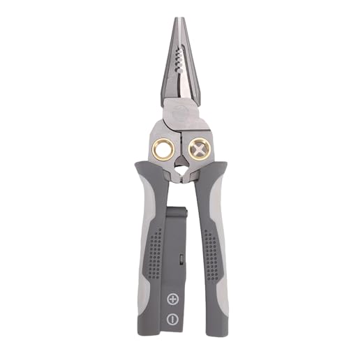 Fafeicy 8 in 1 Drahtstripper -Crimper -Werkzeug mit Spannungstester Zum Streifen und Crimping Multifunktionalelektriker Fafeicy 8 in 1 Drahtstripper -Crimper -Werkzeug mit Spannungstester Zum Streifen und Crimping Multifunktionalelektriker von Fafeicy