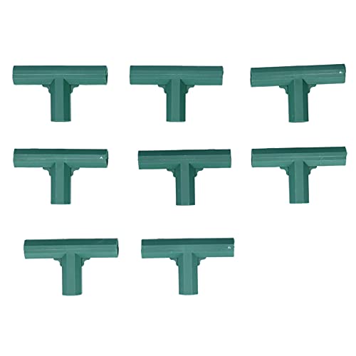 Fafeicy 8-teiliger T-förmiger Steckverbinder DIY Plant Stake Joint Tee Adapter für 16 Mm Gartenpflanzen-Stützverbinder PVC-Anschluss Fafeicy 8-teiliger T-förmiger Steckverbinder DIY Plant Stake Joint Tee Adapter für 16 Mm Gartenpflanzen-Stützverbinder PVC-Anschluss von Fafeicy