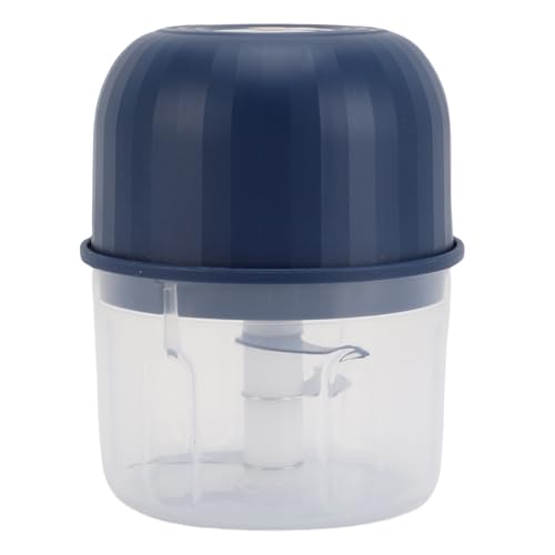 Fafeicy Compact 3 Blades Electric Knoblauch Mincer Knirscht Günstig Knoblauchhacker für das Kochen von Enthusiasten Abs Material Leichtes Design (BLUE) von Fafeicy
