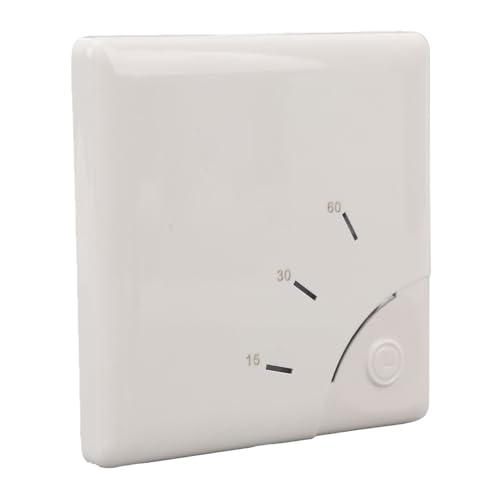 Fafeicy Countdown -Timer -Switch, Automatischer Energieeinsparungstimer, 15 30 60 Minuten Einstellungen, Ideal für Lüfterleichterhaus -Haushaltsgeräte von Fafeicy