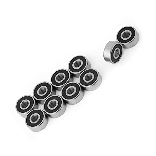 Fafeicy Deep Groove 10pcs Lager, Miniaturlager, Lange Lebensdauer für Mechanische Geräte 3mm Welle/Stabprojekte Fafeicy Deep Groove 10pcs Lager, Miniaturlager, Lange Lebensdauer für Mechanische Geräte 3mm Welle/Stabprojekte von Fafeicy