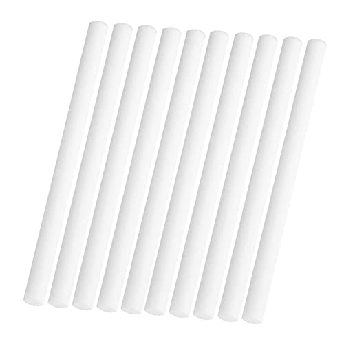 Fafeicy Filter Cotton Sticks, Luftbefeuchter Cotton Core Luftbefeuchtersticks für tragbare Mini-USB-Luftbefeuchter und Mini-Diffusoren 10er Pack 8 x 123 mm von Fafeicy