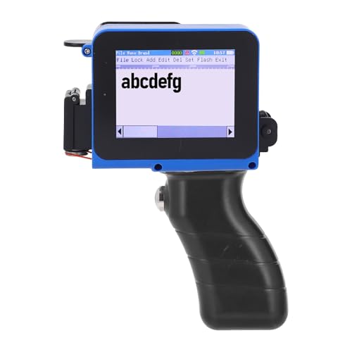 Fafeicy Handheld -Tintenstrahldrucker Hochleistungs -Touchscreme Tragbarer Handheld -Drucker für Verschiedene Druckanforderungen von Fafeicy