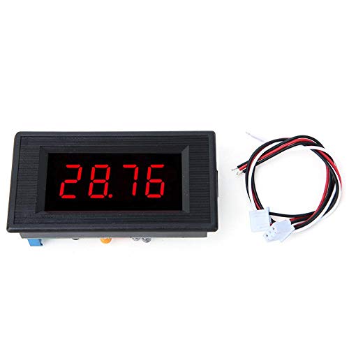 Fafeicy Hochgenaues DC-Voltmeter 3 1/2 Digitalpanel-Messgerät mit roter LED, 5135A DC5V(DC50mV/DC100mV/DC200mV) von Fafeicy