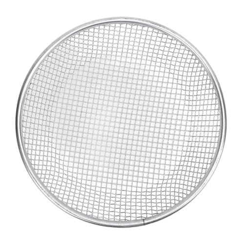 Fafeicy Kompostkompostgartensand, Leicht -Clean -Erosion, Bodenbeständigkeit Gegen Edelstahl Sifter, die Gegen 5 Gallonen Eimer für Einen Gartenhof Im Gartenhof Resistent Sind (6 mm / 0,24 Zoll Loch) von Fafeicy
