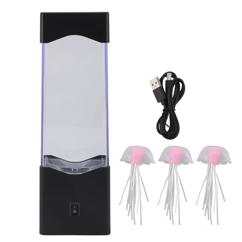 Fafeicy Künstliche Aquariumlampe, USB und Batterie -Simulation Ozean Nachtlicht mit Verlaufsfarbe, für Schlafzimmer Wohnzimmer 9,1 Zoll Fafeicy Künstliche Aquariumlampe, USB und Batterie -Simulation Ozean Nachtlicht mit Verlaufsfarbe, für Schlafzimmer Wohnzimmer 9,1 Zoll von Fafeicy