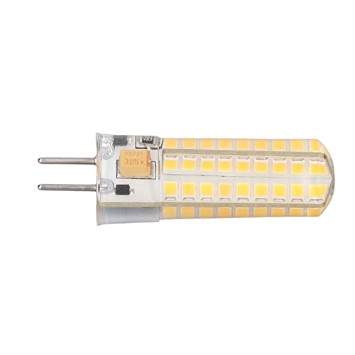 Fafeicy LED Mais Glühbirne, 6 Stück 7W AC DC12V LED Birne GY6.35 Lampenfassung 700lm 72 LEDs 360 Grad LED Mais Glühbirne für Pendelleuchten Decke, LED Birnen (Warmes Licht) von Fafeicy