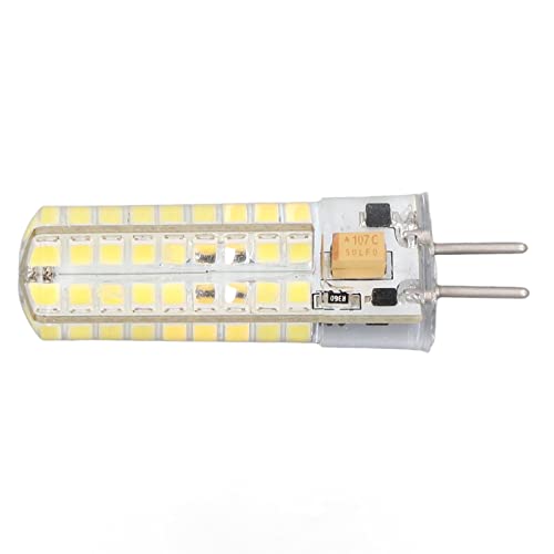 Fafeicy LED Mais Glühbirne, 6 Stück 7W AC DC12V LED Birne GY6.35 Lampenfassung 700lm 72 LEDs 360 Grad LED Mais Glühbirne für Pendelleuchten Decke, LED Birnen (Weiß 6000K) von Fafeicy