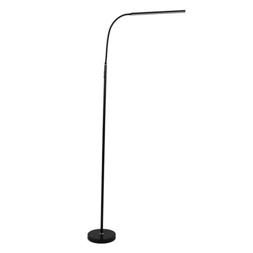 Fafeicy LED -Stofflampe, Schwanenhalsstehampe mit 3 Farbtemperaturen 3000k 6000k 10 Level Helligkeit für Wohnzimmer Schlafzimmer Büro von Fafeicy