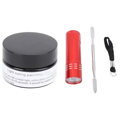 Fafeicy Leichtes Härtungskitt Hohe Leistung Schnellpaste Kleber Reparaturfüllfüllkit mit Licht für 3D -Drucke Modelle Handwerk Nägel von Fafeicy