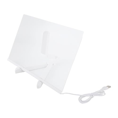 Fafeicy Leuchten Sie Ein Klares Acryl -Memo -Board mit Weichen GlühlEDs für Office Schreibtisch oder Kindernachtlicht, Umfasst 7 Markierungen, 30 X 20 Cm Größe von Fafeicy