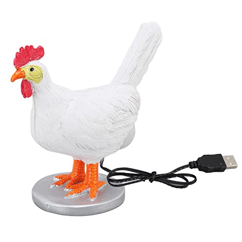 Fafeicy Lustige Ei-Huhn-Lampe, Kleine LED-Tischlampe für Schlafzimmer für Schlafzimmer, Wohnzimmer, Kinder von Fafeicy