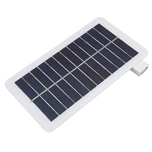 Fafeicy Mini-Solarpanel, 5 V 2 W 400 MA USB, Hitzebeständige, wasserdichte Mini-Solarzelle, Keine Stromspeicherfunktion, für Zuhause und Im Freien von Fafeicy