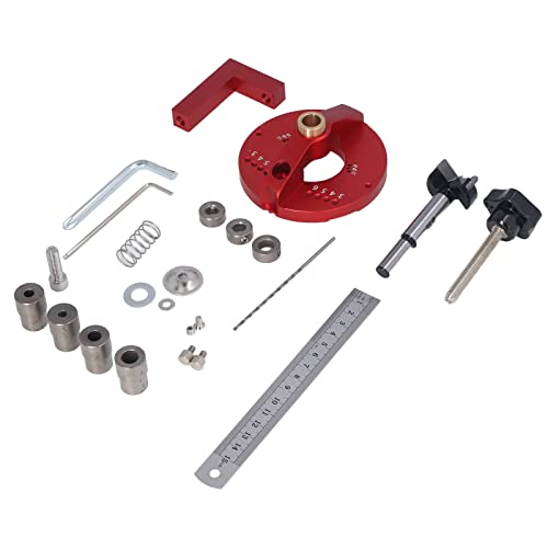 Fafeicy Multifunktionale Scharnier -Jig -Bohrer -Vorlagebuchse Set, Holzbearbeitungswerkzeug mit 6 Mm 8 Mm 10 Mm Bohrrohrbuchsen für Türschränke Möbelscharniere Montage Fafeicy Multifunktionale Scharnier -Jig -Bohrer -Vorlagebuchse Set, Holzbearbeitungswerkzeug mit 6 Mm 8 Mm 10 Mm Bohrrohrbuchsen für Türschränke Möbelscharniere Montage von Fafeicy