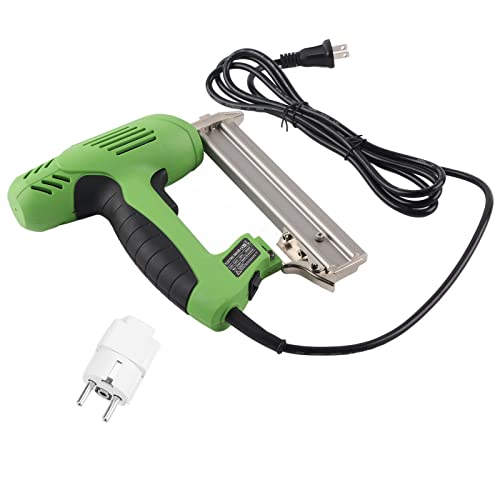 Fafeicy Nagelpistole, elektrischer Nagler 220V, Holzbearbeitungsnagelpistole für Möbel, Dach (mit EU Plug) von Fafeicy