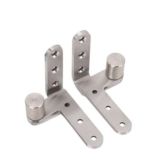 Fafeicy Robuste Türdrehscharniere aus Edelstahl, 270-Grad-Drehung, Öffnung Links/rechts, Tragkraft 130 Lbs, Gebürstetes Silber-Finish, für Schranktüren Fafeicy Robuste Türdrehscharniere aus Edelstahl, 270-Grad-Drehung, Öffnung Links/rechts, Tragkraft 130 Lbs, Gebürstetes Silber-Finish, für Schranktüren von Fafeicy
