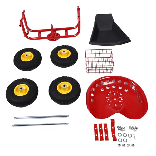 Fafeicy Rollender Gartenwagen mit 360 -Grad -Rotation Garten Arbeitshocker Gartensitz mit Einverstellbarer Verstellbarer PP -Werkzeugschale 4 Aufblasbare Fafeicy Rollender Gartenwagen mit 360 -Grad -Rotation Garten Arbeitshocker Gartensitz mit Einverstellbarer Verstellbarer PP -Werkzeugschale 4 Aufblasbare von Fafeicy