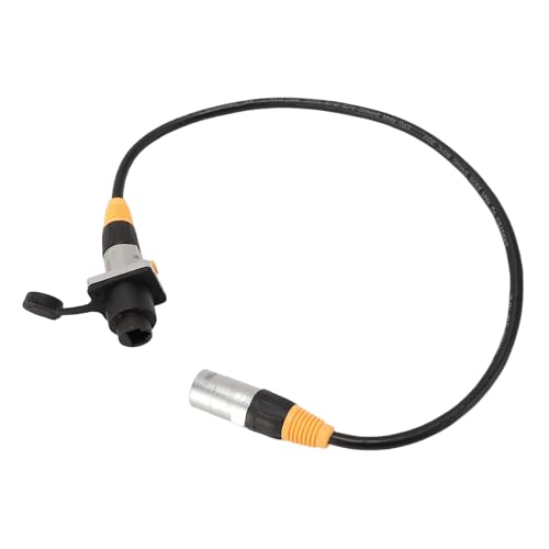 Fafeicy STP -Ethernet -Verlängerungskabel Zuverlässiges IP65 Wasserbeständiger Anschluss RJ45 Männlich an Weiblichen LAN Netzwerkadapter für Home Network Aluminium Innen Im Freien, 1 X Kabelanschluss von Fafeicy