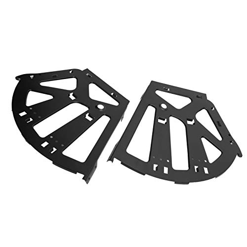 Fafeicy Schuhe Schrank Scharnier Kalt Gerollte Stahl Flip Rack 10.1x12.2in für 3 Schichten Schuhschubladen Organisation Accessoire Schwarz von Fafeicy