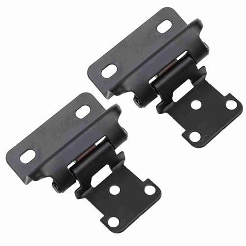 Fafeicy Semive Application Cabinet Hismber, 1/2 Zoll Selbstkontrollscharnier Reichlich Zum Scharnier mit Hoher Festigkeit Oxidation Erhöhte die Sicherheit der Küche zu RV. (BLACK) von Fafeicy