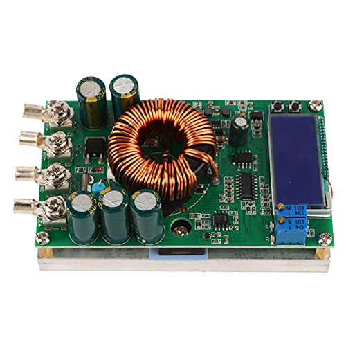 Fafeicy WD5020 Step-Down-Stromversorgungsmodul, DC-DC 300KHz 20A Großes einstellbares Step-Down-Modul mit LCD-Anzeige, Kurzschlussschutz und Verpolungsschutz für den Eingang Fafeicy WD5020 Step-Down-Stromversorgungsmodul, DC-DC 300KHz 20A Großes einstellbares Step-Down-Modul mit LCD-Anzeige, Kurzschlussschutz und Verpolungsschutz für den Eingang von Fafeicy