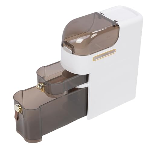 Fafeicy Tragbarer Kleiner Eckschrank auf Rädern für Toilettenpapier Küchenwäsche - Platz Sparsames Schmales Design (Kurze 3 Schicht) von Fafeicy