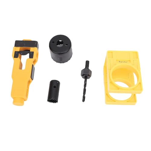 Fafeicy Türverriegelungswerkzeug und Lochsäge Kit für Dicke Türen Eingebettete Installation Gelb Fafeicy Türverriegelungswerkzeug und Lochsäge Kit für Dicke Türen Eingebettete Installation Gelb von Fafeicy