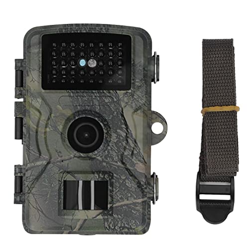 Fafeicy Wildkamera 1080P Wildlife Game Camera 16MP Jagd Trail Kamera IP66 Wasserdicht Wildtierkamera mit Nachtsicht Bewegungsmelder von Fafeicy