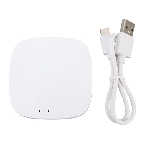 Fafeicy Wireless Smart Support 2.0 Home Device Hub WiFi Bridge Fernbedienung Anwendbares Smart -Home -WLAN -Netzwerk (WHITE) von Fafeicy