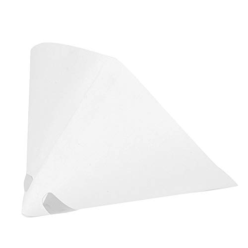 Fafeicy 50pcs Farbsieb, 100-Mesh-Papier-Farbsieb, Farbfilter, konisches Mesh, Feinfilter, industrieller Liner-Kegeltrichter, für Beschichtungen auf Lösungsmittelbasis (50pcs) von Fafeicy