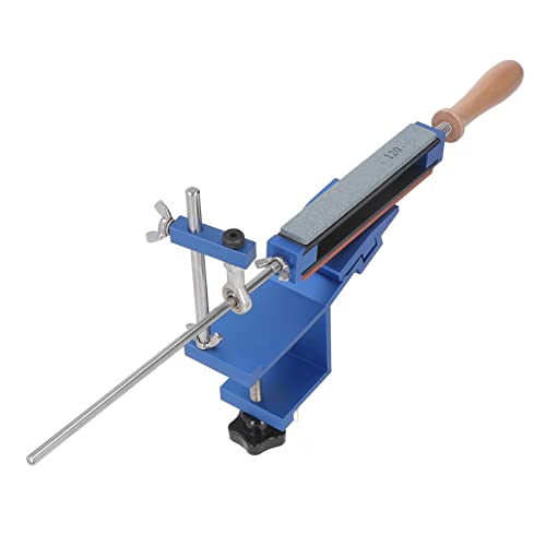 Messerschärfer mit Festem Winkel, Quick Clip Messerschärfer-Kit, mit 15-40° Schleifwinkel und 15° Festem Winkel, mit 6 Wetzsteinen Messerschärfer mit Festem Winkel, Quick Clip Messerschärfer-Kit, mit 15-40° Schleifwinkel und 15° Festem Winkel, mit 6 Wetzsteinen von Fafeicy