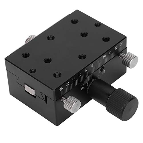 XAxis Linear Stage Schwalbenschwanz-Groove Manuelle FineTune-Plattform-Schiebe Tisch HBA60 für Optische Geräte von Fafeicy