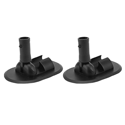 Fafeims 2pcs 180 -Grad -Rotation Aufblasbare Bootszeltbasis, PVC Baldachin Mount Basis für Aufblasbare Boote Kajak Kanus Dinghies, die aus Premium PVC Hergestellt Werden, Genießen Sie Beispiellose von Fafeims
