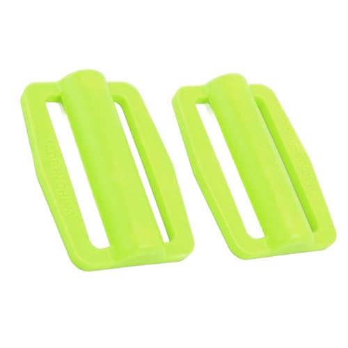 Fafeims 2pcs Gewichtsgürtel -Tauchgewichte mit Schnellfreisetzungsschnalle für Freitauchen, Speerfischen, Tauchen, Chlor und Salzwasserbeständigkeit (Fluoreszierendes Gelb) von Fafeims