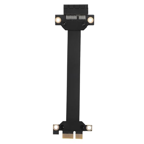 Fafeims 8gbit / S Hochgeschwindigkeitsdatenübertragung, Flexibler PCIe X1 Bis X1-Adapter für Sound-Netzwerk-Grafikkarten, PCI-Verlängerungskabel mit Reinen Kupfer-Zinn-geplanten Kernen, Breiter PCIe von Fafeims