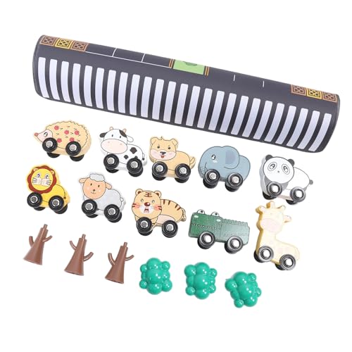 Fafeims Auto Teppichspiel Matte, 16pcs Spielzeugset Interactive Straßenverkehr Teppich Bildungsmatte für Kleinkinder 2+ Jahre Zuhause und Schule Fafeims Auto Teppichspiel Matte, 16pcs Spielzeugset Interactive Straßenverkehr Teppich Bildungsmatte für Kleinkinder 2+ Jahre Zuhause und Schule von Fafeims