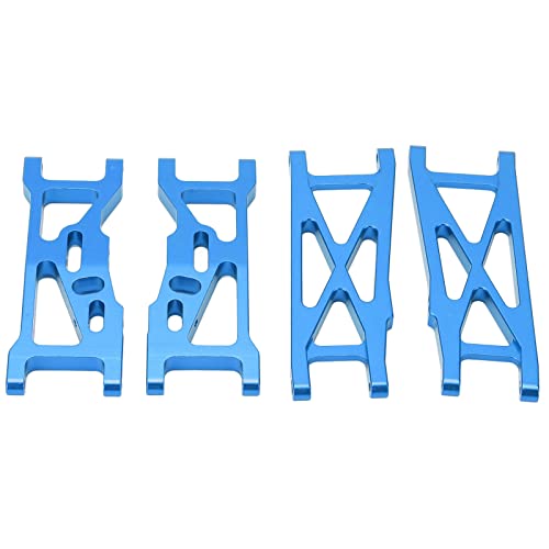 Fafeims RC -Aluminium Vorne Heckarme, 1: 10 RC -LKW -Federarme für LOSI 22S SCT -Upgrade -Teile (Blue) von Fafeims