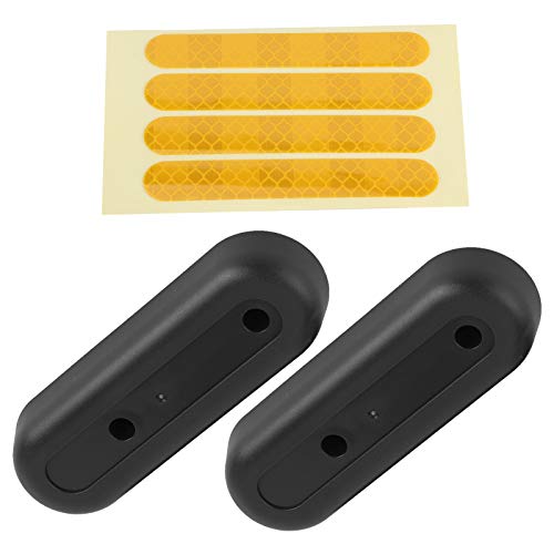 Fafeims Rad Reflective Sticker Heckgabel Dekorative Abdeckung für Max G30, Schutzsatz für Elektrische Roller, Einfache Installation, Geeignet für Max G30 Geeignet (Yellow) von Fafeims