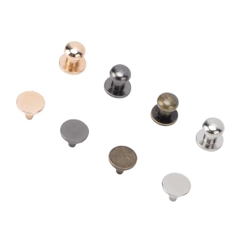 Fafeims Runde Kopfknopf Nietkit Multicolor -Optionen für Stilvolle Designs, Solide Kupferkonstruktion, Einfache Installation, Vielseitiger Gebrauch für Mehrere Projekte, Komplettes Kit Zur Verwendung Fafeims Runde Kopfknopf Nietkit Multicolor -Optionen für Stilvolle Designs, Solide Kupferkonstruktion, Einfache Installation, Vielseitiger Gebrauch für Mehrere Projekte, Komplettes Kit Zur Verwendung von Fafeims