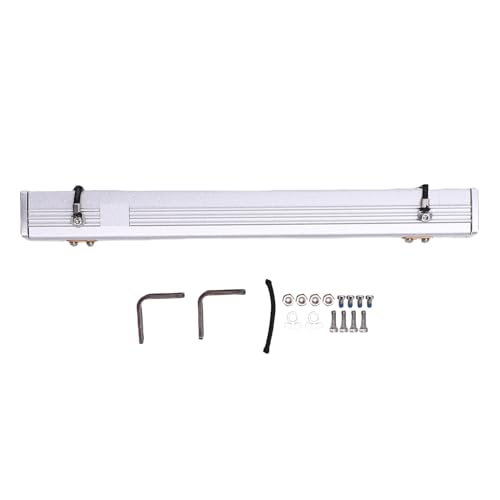 Fafeims Simulation Dach Top Zelt, Aluminiumlegierung RC -Auto Sonnenschutz -Baldachin für 1:18 Skala -Dekoration mit -Hardware (Silver) von Fafeims