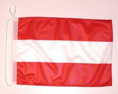 Bootsflagge Österreich Bootsfahne NEU Fahne Flagge von FahnenMax