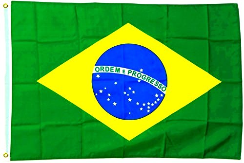 Fahne / Flagge Brasilien NEU 150 x 250 cm Flaggen von FahnenMax