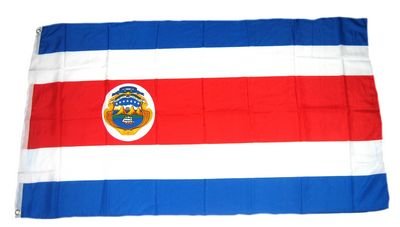 Fahne / Flagge Costa Rica NEU 90 x 150 cm Flaggen von FahnenMax